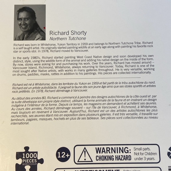 Richard Shorty Indigenous Art 1000 pc Puzzle NIB - Picture 6 of 9